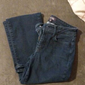 Sizr 6 Maryland Strait With Lifttuck Technology . NYDJ Deep Indigo Jeans